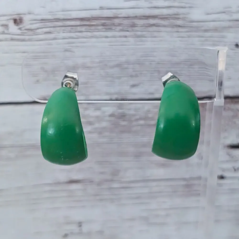 Vintage earrings pierced